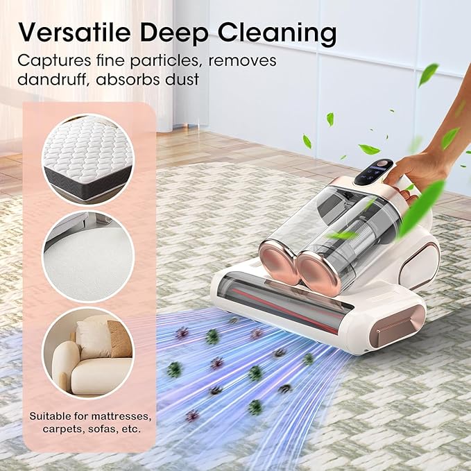 Mattress Vacuum Cleaner Cordless 16Kpa Bed Handheld Vacuum, Vacuum Cleaner - Image 5