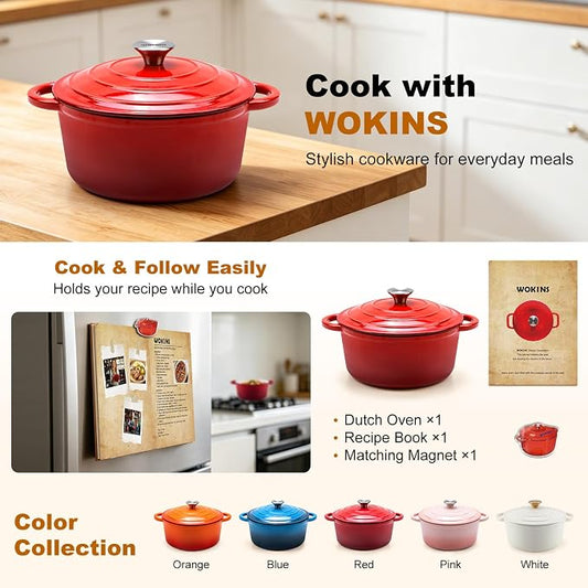Enameled Cast Iron Dutch Oven - Image 2