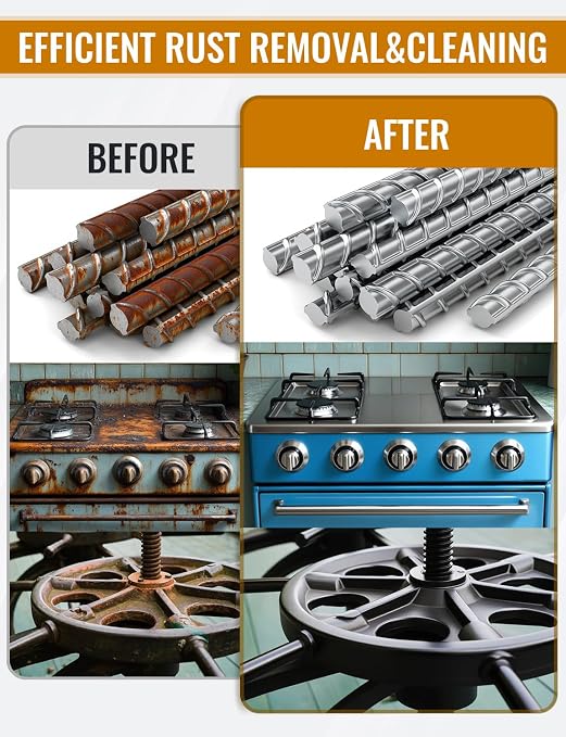 7pcs Stainless Steel Brushes Set, 12 inch Pipe Cleaner Brush，Parts Cleaning - Image 5