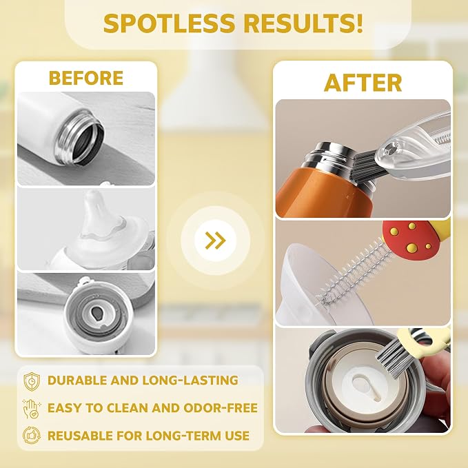 Cup Lid Cleaning Brush, Cleaning Brush Tool - Image 6