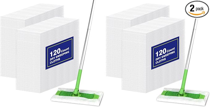 Orighty Dry Sweeping Cloths, Mop Pads Refills Compatible by AllRightinOrighty