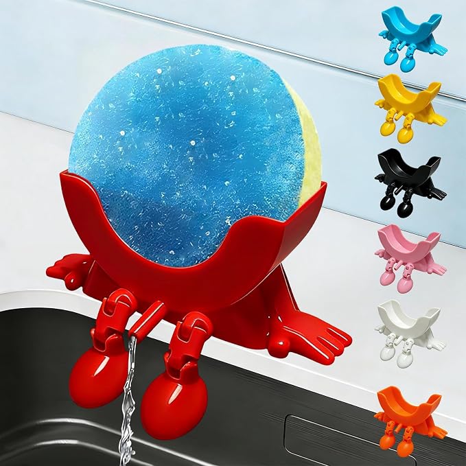 Cute Hanging Sponge Holder by Unknown