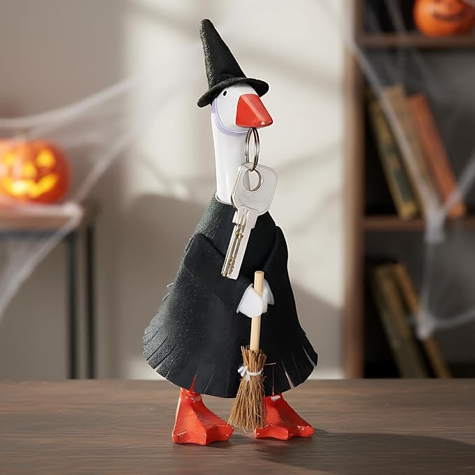 Abbylike Thanksgiving Mini Desk Goose Outfits 7 Inch Magnetic Silly Goose - Image 4