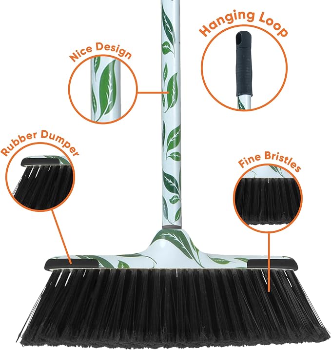 Leaf Design Broom 2-Pack - Image 3