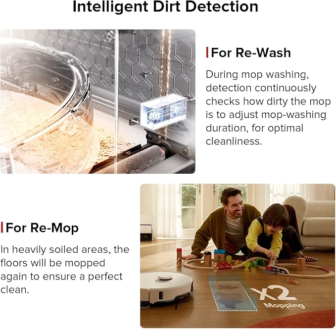 roborock S8 Max Ultra Robot Vacuum and Mop, All-in-One Dock, PreciSense LiDAR - Image 7
