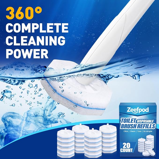 Toilet Cleaner Refill Pads, Disposable Toilet Bowl Cleaner Refill - Image 7