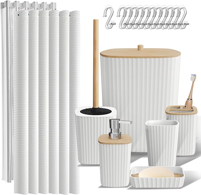 Clara Clark Bathroom Accessories Set by ClaraClark