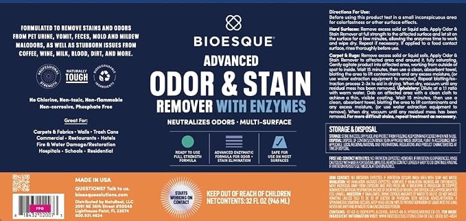 Bioesque Advanced Odor & Stain Remover - Image 7