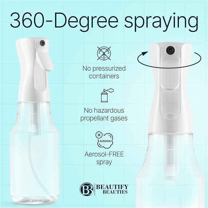 BeautifyBeauties Spray Bottle For Hair – Continuous Mister Spray Bottle for - Image 5