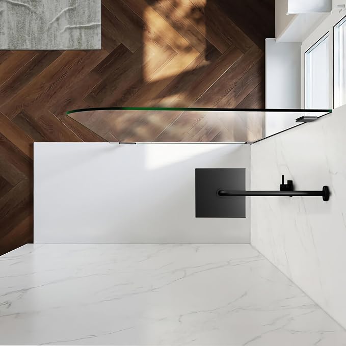 Frameless Shower Door, 3/8" Glass Shower Doors - Image 4