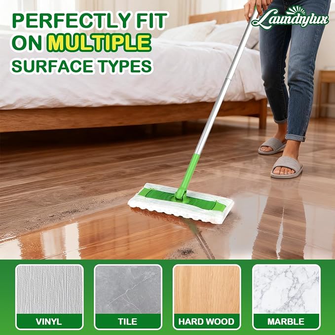 Heavy Duty Dry Sweeping Cloths Refills Compatible - Image 7