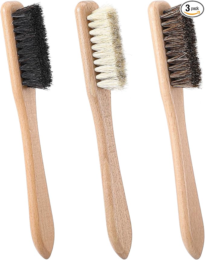 3 Pcs Laundry Stain Brush, Wood Laundry Stain Brush by Unknown