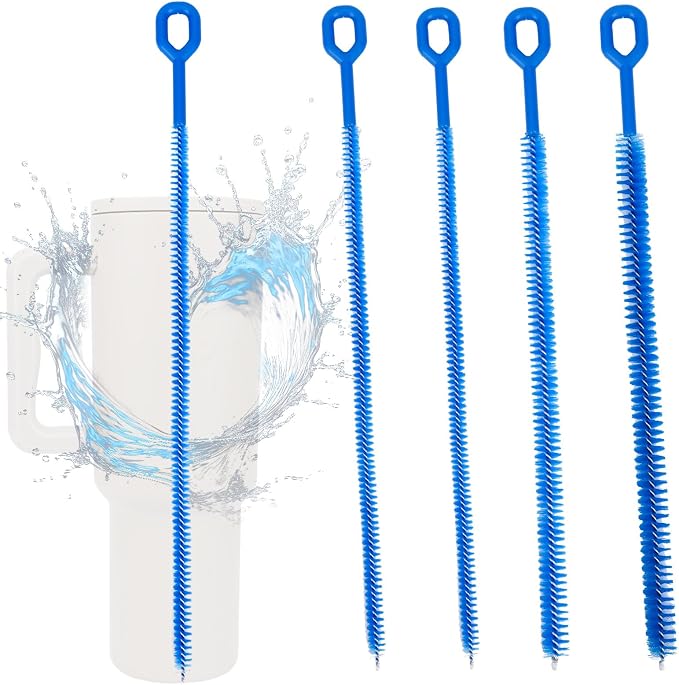 4pcs Straw Cleaner Brushes for Stanley, 8mm/0.31 Inch, 10mm/0.39 Inch, - Image 3