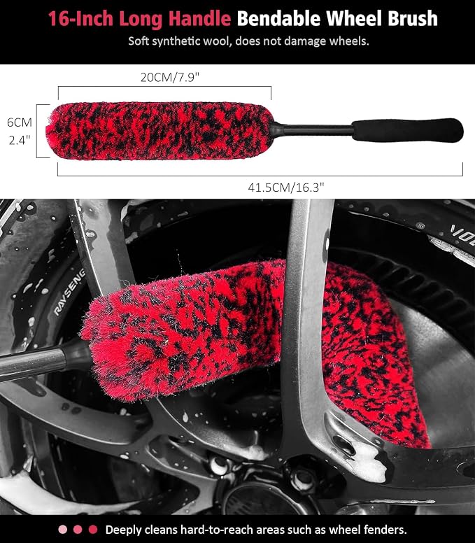 YeewayVeh 6PCS Motorcycle Cleaning Kit - Image 6