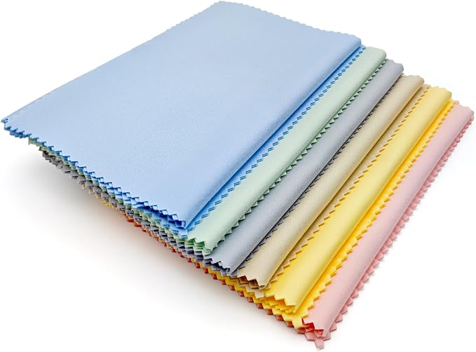 AIMI Assorted Colors Microfiber Cleaning Cloths - Image 8
