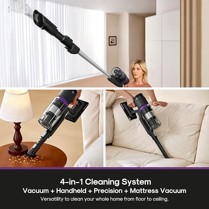 Eureka Cordless Vacuum Cleaner Lightweight, Stick Vacuum Rechargeable - Image 6