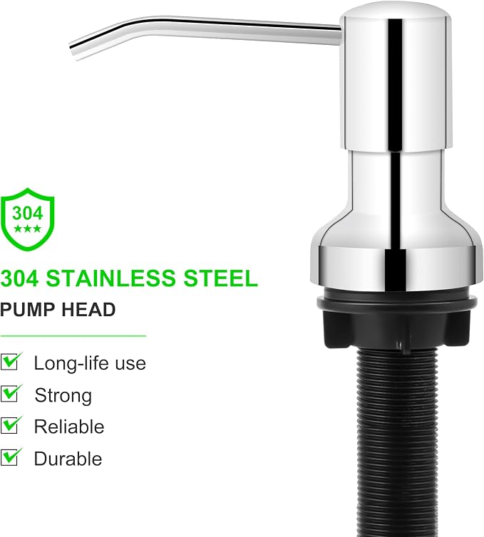 Soap Dispenser for Kitchen Sink, Sink Soap Dispenser - Image 4