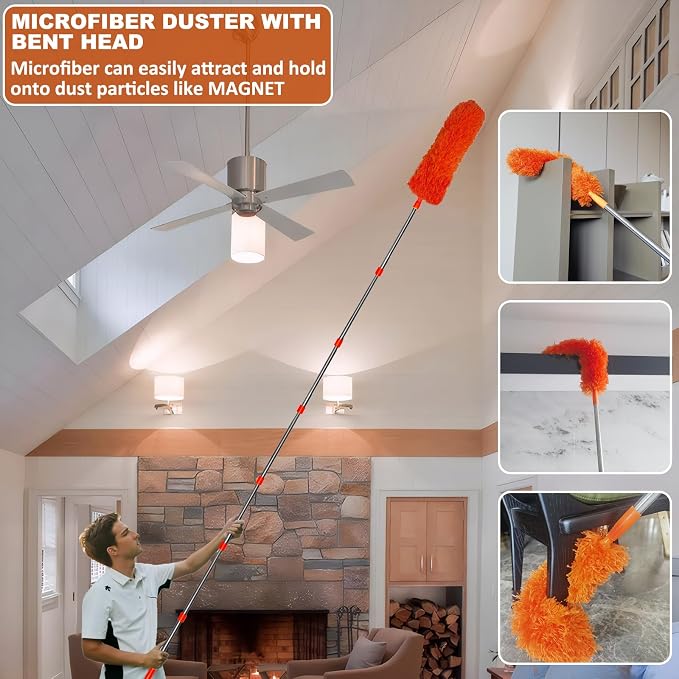 20 Ft+ High Reach Cleaning Tool Kit - Image 6