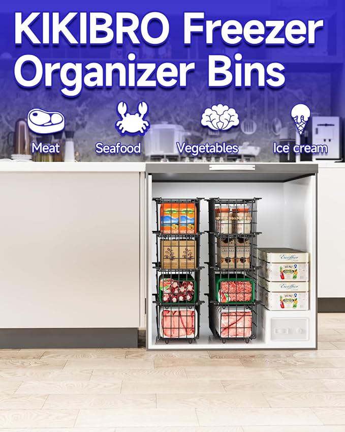 Freezer Organizer Bins - Image 3