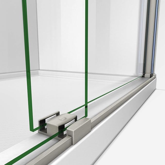 DreamLine Sapphire 44-48 in. W x 76 in. H Semi-Frameless Bypass Shower Door in - Image 6