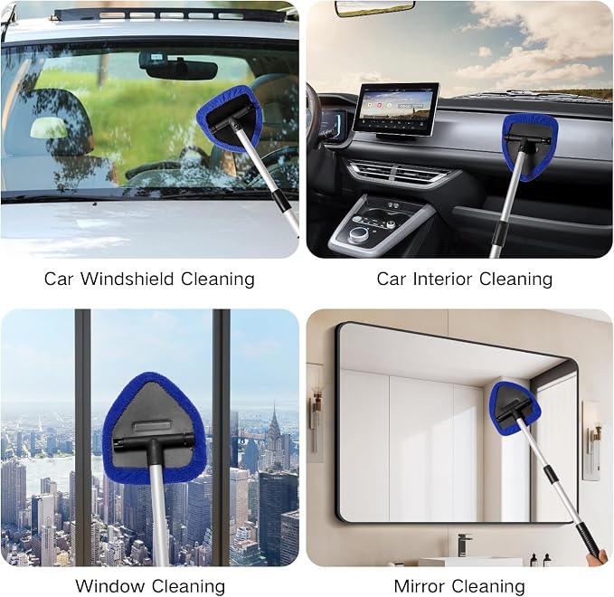 10pcs Windshield Cleaner Tool, Car Window Cleaning Wash Kit - Image 6