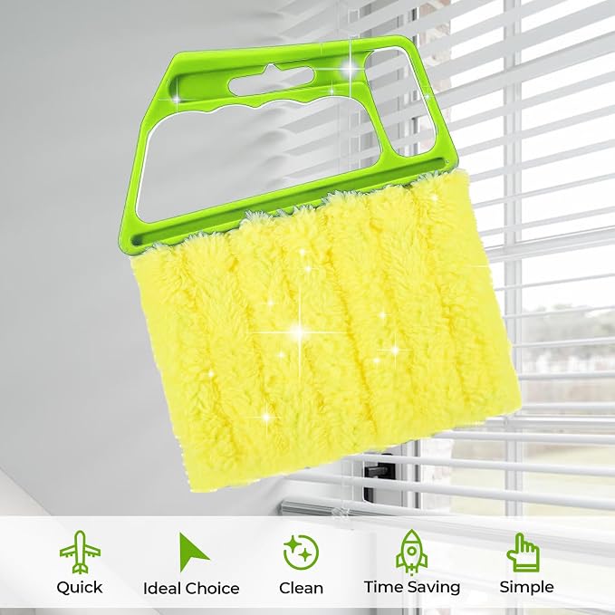 2-Pack Microfiber Blind Cleaner Tools - Image 7