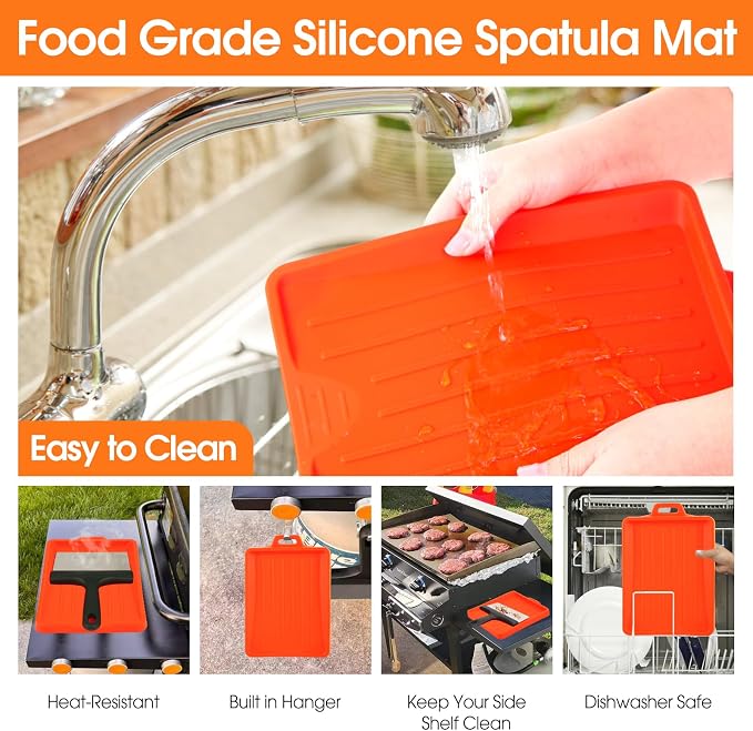 Upgraded Griddle Cleaning Kit for Blackstone 18 Pieces Flat Top Grill - Image 2