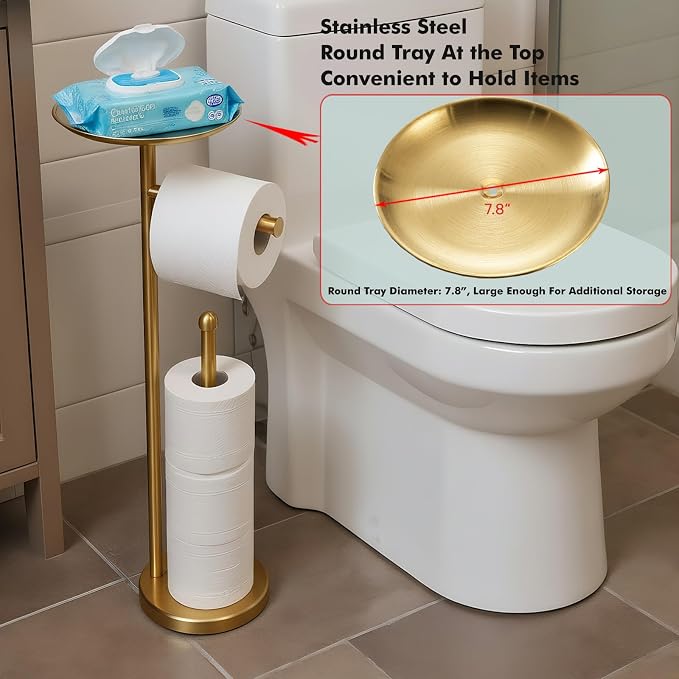 Freestanding Toilet Paper Holder - Image 2