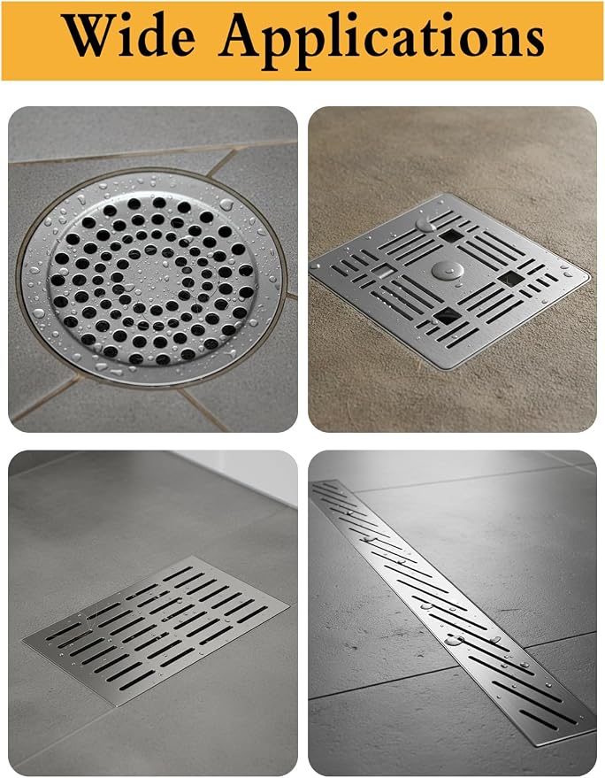 2 Pack Disposable Shower Drain Hair Catcher - Image 6