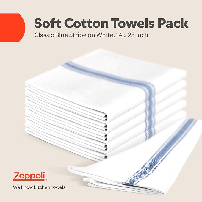 Zeppoli Classic Kitchen Towels - Image 2