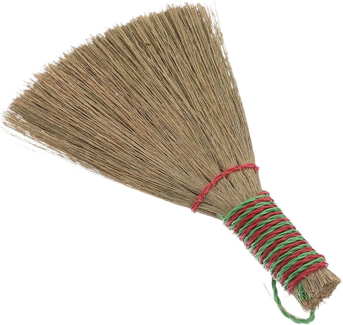 BESPORTBLE Natural Corn Bristle Handheld Broom by BESPORTBLE