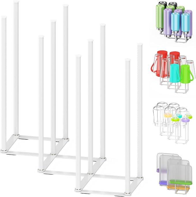 Collapsible Bottle Drying Rack, Foldable Baby Bottle Drying Rack, Portable by Laemyfyre