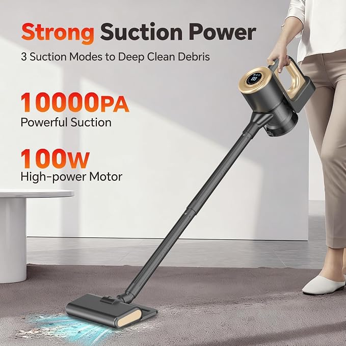 Cordless Vacuum Cleaner, Powerful Suction Vacuum Cleaners - Image 2