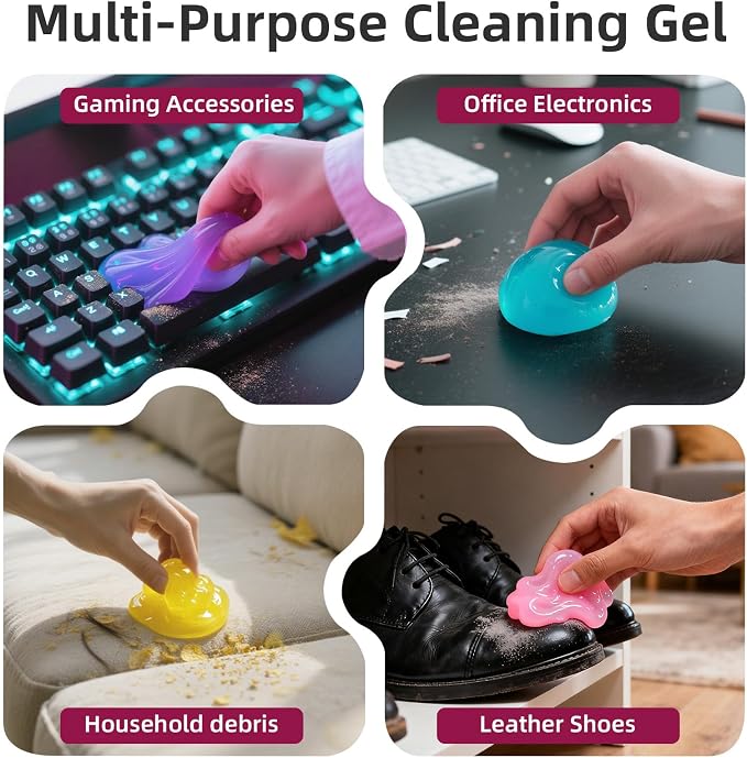 ColorCoral Car Cleaning Gel Reusable 5Pack - Image 6