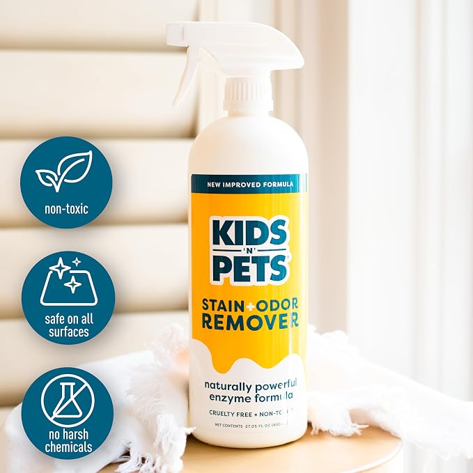 KIDS 'N' PETS Instant All-Purpose Stain & Odor Remover Permanently Eliminates - Image 5