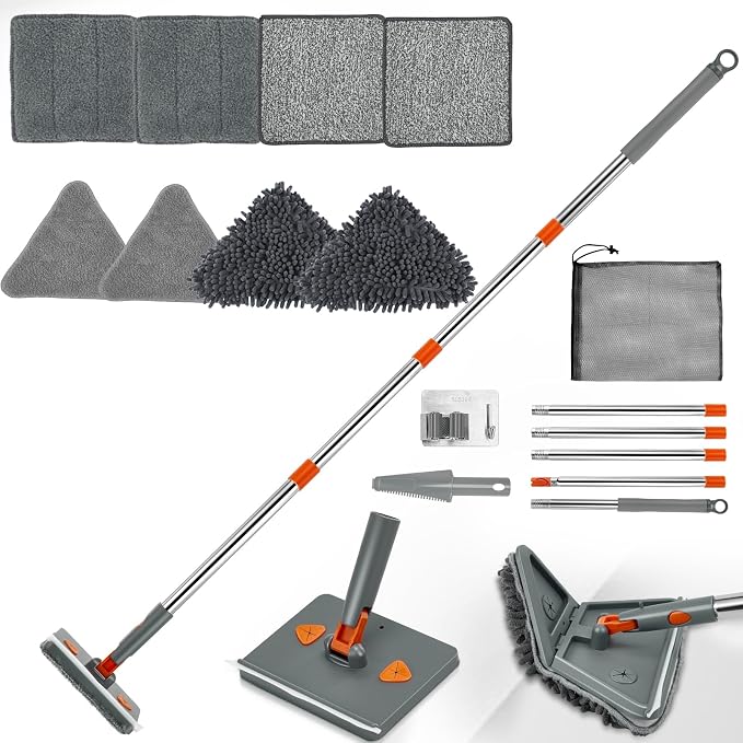 Base Board Cleaner Tool, Wall Cleaning Mop by Feeloco