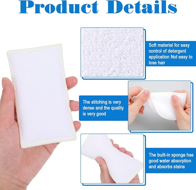 12 Pcs Interior Scrubbing Sponge - Image 4