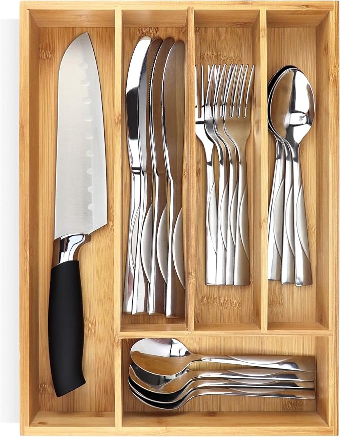 Silverware Organizer by Pristine+Bamboo