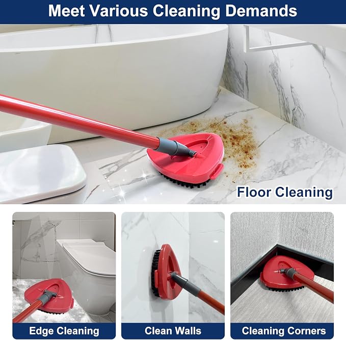 Scrub Brush Mop Replace Head for O cedar EasyWring 1-Tank Spin Mop System - Image 6