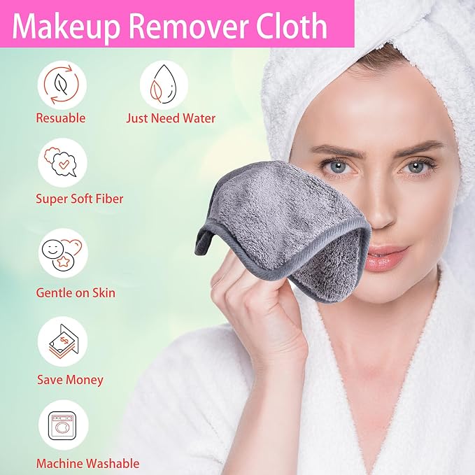 Makeup Remover Cloths for Face, Lips - Image 2
