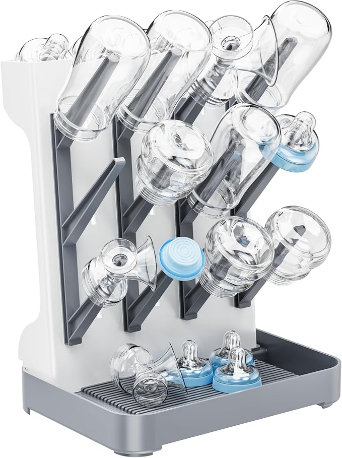 Dayacoco Baby Bottle Drying Rack, Space Saving Vertical Bottles Dryer Holder by Unknown