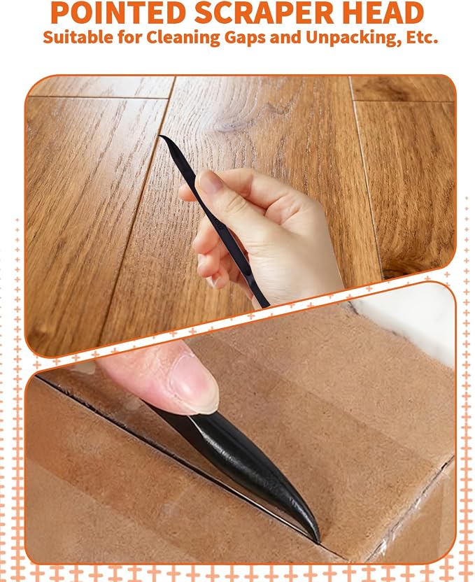18 PCS Carbon Fiber Plastic Scrapers Tool, Non-Scratch Scraper Tool - Image 6