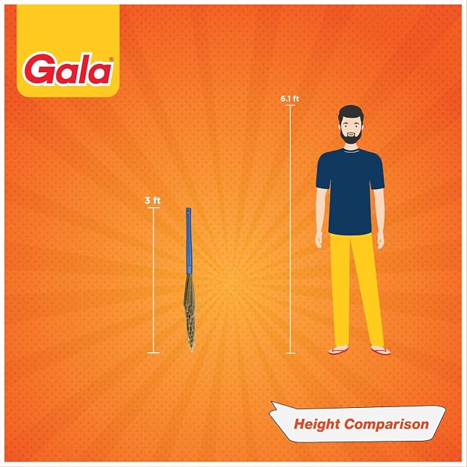 Gala No Dust Broom For Floor Cleaning, broom stick for home floor cleaning - Image 6