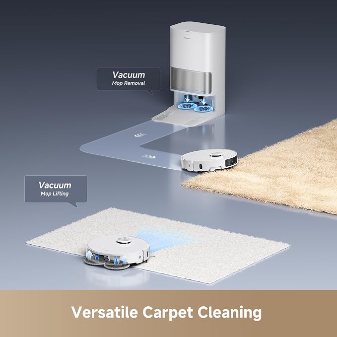 DREAME L40s Ultra Robot Vacuum and Mop, 000Pa Suction, Auto-Empty, Mop - Image 3