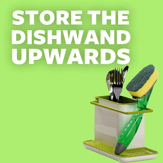 Scotch-Brite Heavy Duty Dishwand Kit, Includes 1 Wand & 8 Refill Pads, Keep - Image 9