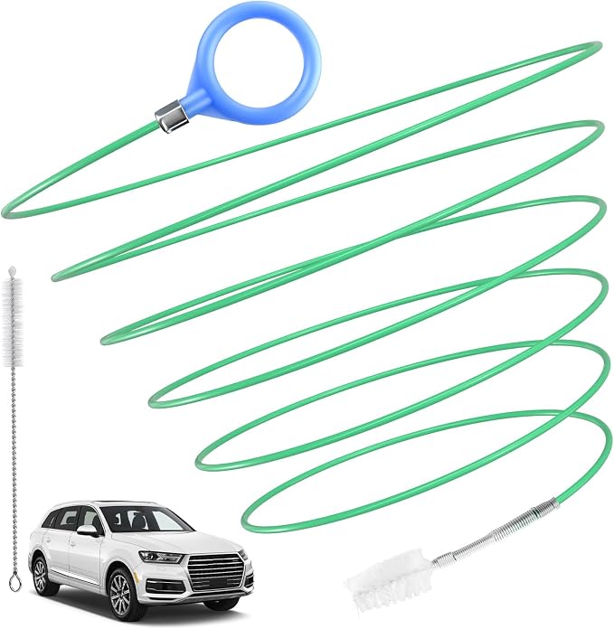 Auto Sunroof Drain Cleaning Tool, 120 Inch Flexible Tube Cleaning Brush by ecocstm
