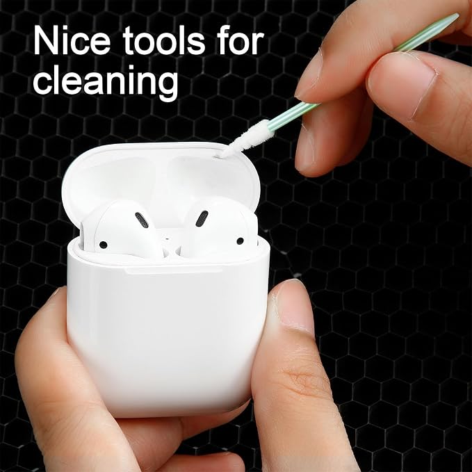 Chinco 200 Pieces Cleaning Swab Sticks Sponge Foam Tip Swabs - Image 4