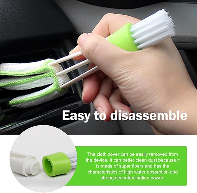 3 PCS Car Air Vent Cleaning Brushes, Universal - Image 5