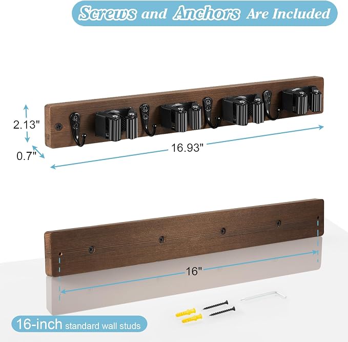 Broom Holder Wall Mount - Image 5
