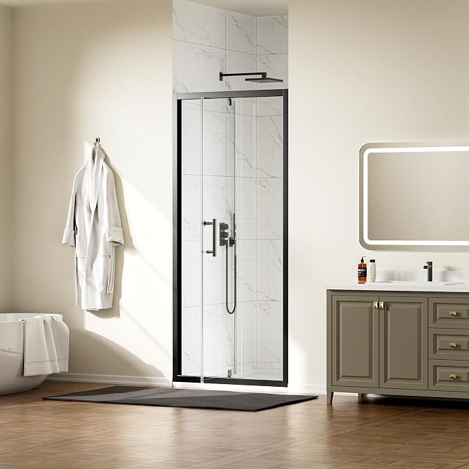 WinZo 31-32" W ×72" H Small Pivot Shower Door - Image 3